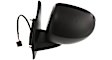 Driver and Passenger Side Mirrors, Power Adjust, Manual Folding, Non-Heated, Textured Black, No Signal Light, No Memory, No Puddle Light, No Auto-Dimming, No Blind Spot Feature