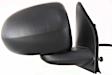Driver and Passenger Side Mirrors, Power Adjust, Manual Folding, Non-Heated, Textured Black, No Signal Light, No Memory, No Puddle Light, No Auto-Dimming, No Blind Spot Feature