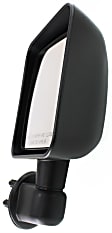 Driver and Passenger Side Mirrors, Manual Adjust, Manual Folding, Non-Heated, Textured Black, No Signal Light, No Memory, No Puddle Light, No Auto-Dimming
