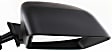 Driver and Passenger Side Mirrors, Manual Adjust, Manual Folding, Non-Heated, Textured Black, No Signal Light, No Memory, No Puddle Light, No Auto-Dimming