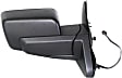 Driver and Passenger Side Mirrors, Power, Manual Folding, Heated, Textured Black, No Signal Light, With memory, No Puddle Light, No Auto-Dimming, No Blind Spot Feature