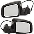 Driver and Passenger Side Mirror, Power Adjust, Heated, Power Folding, Paintable, In-housing Signal Light, No Memory, No Puddle Light, No Auto-Dim, No Blind Spot Feature