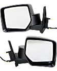 Driver and Passenger Side Mirrors, Power, Manual Folding, Non-Heated, Textured Black, No Signal Light, No Memory, No Puddle Light, No Auto-Dimming, No Blind Spot Feature