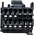 Driver and Passenger Side Mirrors, Power, Manual Folding, Non-Heated, Textured Black, No Signal Light, No Memory, No Puddle Light, No Auto-Dimming, No Blind Spot Feature
