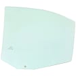 Rear, Driver and Passenger Side Door Glasses, Green Tint, 4-Door, Sedan, Replaces NAGS No. DD10856 GTYN, DD10857 GTYN