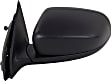 Driver and Passenger Side Mirror, Power Adjust, Heated, Manual Folding, Textured Black, No Signal Light, No Memory, No Puddle Light, No Auto-Dim, No Blind Spot Feature