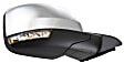2011-2021 Jeep Grand Cherokee - Driver and Passenger Side Mirror, Power Adjust, Heated, Manual Folding, Chrome, In-housing Signal Light, With Memory, No Puddle Light, No Auto-Dimming, With Blind Spot Detection in Glass