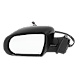 Driver and Passenger Side Mirror, Power Adjust, Heated, Manual Folding, Paintable, In-housing Signal Light, No Memory, With Puddle Light, With Auto-Dim, With Blind Spot Detection in Glass