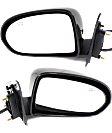 Driver and Passenger Side Mirrors, Power Adjust, Manual Folding, Heated, Paintable, No Signal Light, No Memory, No Puddle Light, No Auto-Dimming, No Blind Spot Feature, Type 2