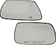 Driver and Passenger Side Mirror Glass, Heated, No Blind Spot Feature