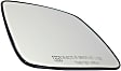 Driver and Passenger Side Mirror Glass, Heated, No Blind Spot Feature