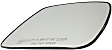 Driver and Passenger Side Mirror Glass, Heated, No Blind Spot Feature