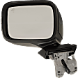 Driver and Passenger Side Mirrors, Power Adjust, Manual Folding, Heated, Paintable, In-housing Signal Light, With memory, No Puddle Light, No Auto-Dimming, With Blind Spot Detection in Glass
