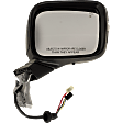 Driver and Passenger Side Mirrors, Power Adjust, Manual Folding, Heated, Paintable, In-housing Signal Light, With memory, No Puddle Light, No Auto-Dimming, With Blind Spot Detection in Glass