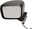 Driver and Passenger Side Non-Towing Mirrors, Power Adjust, Manual Folding, Heated, Textured Black, In-housing Signal Light, No Memory, No Puddle Light, No Auto-Dimming