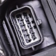 Driver and Passenger Side Mirror, Power Adjust, Heated, Manual Folding, Textured Black, No Signal Light, No Memory, No Puddle Light, No Auto-Dimming, With Blind Spot Detection in Glass