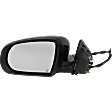 Driver and Passenger Side Mirror, Power Adjust, Heated, Manual Folding, Paintable, In-housing Signal Light, No Memory, No Puddle Light, No Auto-Dim, No Blind Spot Feature