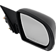 Driver and Passenger Side Mirror, Power Adjust, Heated, Manual Folding, Paintable, In-housing Signal Light, No Memory, No Puddle Light, No Auto-Dim, No Blind Spot Feature