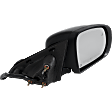 Driver and Passenger Side Mirror, Power Adjust, Heated, Manual Folding, Paintable, No Signal Light, No Memory, No Puddle Light, No Auto-Dim, With Blind Spot Detection in Glass
