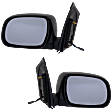Driver and Passenger Side Mirror, Power Adjust, Heated, Manual Folding, Paintable, In-housing Signal Light, No Memory, No Puddle Light, No Auto-Dim, No Blind Spot Feature