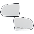 2015 Jeep Cherokee - Mirror Glass Driver and Passenger Side, Non-Heated, No Blind Spot Feature, No Signal Light