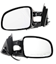 Driver and Passenger Side Mirrors, Power Adjust, Non-Folding, Non-Heated, Paintable, No Signal Light, No Memory, No Puddle Light, No Auto-Dimming, No Blind Spot Feature
