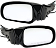 Driver and Passenger Side Mirrors, Power Adjust, Manual Folding, Non-Heated, Paintable, No Signal Light, No Memory, No Puddle Light, No Auto-Dimming, No Blind Spot Feature