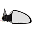 Driver and Passenger Side Mirror, Power Adjust, Non-Heated, Manual Folding, Paintable, No Signal Light, No Memory, No Puddle Light, No Auto-Dim, No Blind Spot Feature