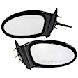 Driver and Passenger Side Mirrors, Manual Adjust, Non-Folding, Non-Heated, Paintable, No Signal Light, No Memory, No Puddle Light, No Auto-Dimming, No Blind Spot Feature