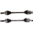 2010 Honda Pilot - Front, Driver and Passenger Side Axle Assembly, 3.5L 6Cyl