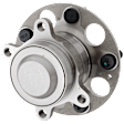 Rear, Driver and Passenger Side Wheel Hub, 5 Lugs, With Bearing