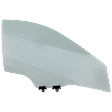 2009-2013 Acura TL - Front, Driver and Passenger Side Door Glasses, Green Tint, Replaces NAGS No. FD23799GTY, FD23800GTY