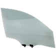 Front, Driver and Passenger Side Door Glasses, Green Tint, Replaces NAGS No. FD26011GTY, FD26012GTY