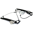 2007 BMW Z4 - Front, Driver and Passenger Side Power Window Regulator, Without Motor