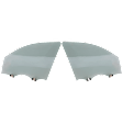 Front, Driver and Passenger Side Door Glasses, Green Tint, Replaces NAGS No. DD10854GTN, DD10855GTN