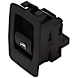 2010 BMW 528i - Front and Rear, Driver and Passenger Side Window Switch, with Housing, with Plastic Housing, Black