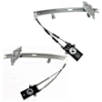 1998 Buick Century - Front, Driver and Passenger Side Power Window Regulator, Without Motor