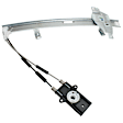 1998 Buick Century - Front, Driver and Passenger Side Power Window Regulator, Without Motor