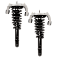 Front, Driver and Passenger Side Fully Loaded Struts, Convertible/Sedan