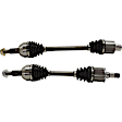 2005-2011 Cadillac STS - Front, Driver and Passenger Side Axle Assembly - Set of 2 AWD