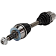 Front, Driver and Passenger Side Axle Assembly, Primary Design, 6 Cyl., 3.0/3.6L Engines