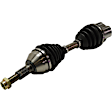 Front, Driver and Passenger Side Axle Assemblies, Automatic Transmission, 4-Speed