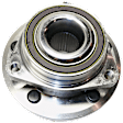 Front and Rear, Driver and Passenger Side Wheel Hub, 5 Lugs, With Bearing