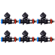 2014 Jeep Wrangler - Fuel Injector, Set of 6, 3.6L 6Cyl