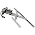 Front, Driver and Passenger Side Power Window Regulators, with Motor, Convertible