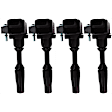 Ignition Coils, 4 Cyl., 2.0/2.4/2.5L Engines, 4 Male Blade-Type Terminals