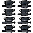 2007 Chevrolet Silverado 1500 - Ignition Coil, Square Coil, Set of 8, 5.3L 8Cyl