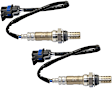 Passenger Side - Before and After Catalytic Converter Oxygen Sensor, Set of 2, 4-wire