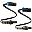 Before Catalytic Converter Oxygen Sensor, In Manifold, 2 Wire Sensor, Set of 2, 2-wire, 6 Cyl 3.8L