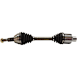 Front, Driver and Passenger Side Axle Assembly - Set of 2